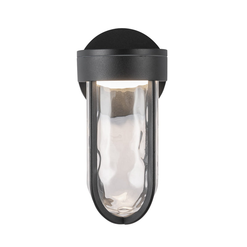 LED Exterior Wall Sconce<br /><span style="color:#4AB0CE;">Entrega: 4-10 dias en USA</span><br /><span style="color:#4AB0CE;font-size:60%;">PREGUNTE POR ENTREGA EN PANAMA</span><br />Collection: Davy<br />Finish: Black