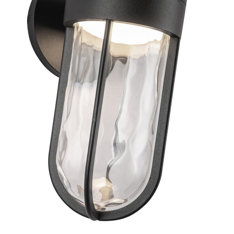 Kuzco Lighting - EW17627-BK - LED Exterior Wall Sconce - Davy - Black