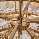 Eight Light Pendant<br /><span style="color:#4AB0CE;">Entrega: 2-3 semanas en USA</span><br /><span style="color:#4AB0CE;font-size:60%;">PREGUNTE POR ENTREGA EN PANAMA</span><br />Collection: Uroko<br />Finish: Polished Winter Brass
