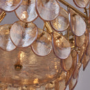 14 Light Pendant<br /><span style="color:#4AB0CE;">Entrega: 10-11 semanas en USA</span><br /><span style="color:#4AB0CE;font-size:60%;">PREGUNTE POR ENTREGA EN PANAMA</span><br />Collection: Uroko<br />Finish: Polished Winter Brass