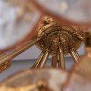 14 Light Pendant<br /><span style="color:#4AB0CE;">Entrega: 10-11 semanas en USA</span><br /><span style="color:#4AB0CE;font-size:60%;">PREGUNTE POR ENTREGA EN PANAMA</span><br />Collection: Uroko<br />Finish: Polished Winter Brass