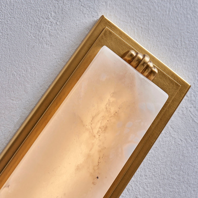 Kalco - 523431TRB - LED Wall Sconce - Gypsum - True Brass