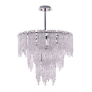 Ten Light Pendant<br /><span style="color:#4AB0CE;">Entrega: 4-10 dias en USA</span><br /><span style="color:#4AB0CE;font-size:60%;">PREGUNTE POR ENTREGA EN PANAMA</span><br />Collection: Gisel<br />Finish: Polished Chrome