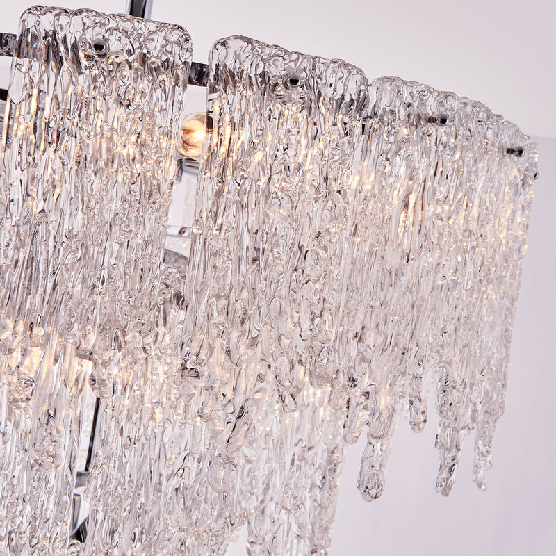 Ten Light Pendant<br /><span style="color:#4AB0CE;">Entrega: 4-10 dias en USA</span><br /><span style="color:#4AB0CE;font-size:60%;">PREGUNTE POR ENTREGA EN PANAMA</span><br />Collection: Gisel<br />Finish: Polished Chrome