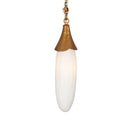 One Light Pendant<br /><span style="color:#4AB0CE;">Entrega: 5-6 semanas en USA</span><br /><span style="color:#4AB0CE;font-size:60%;">PREGUNTE POR ENTREGA EN PANAMA</span><br />Collection: Bougainvillea<br />Finish: Warm Gold