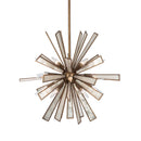 18 Light Pendant<br /><span style="color:#4AB0CE;">Entrega: 4-10 dias en USA</span><br /><span style="color:#4AB0CE;font-size:60%;">PREGUNTE POR ENTREGA EN PANAMA</span><br />Collection: Radiance<br />Finish: Pearlized Antique Brass