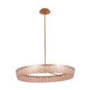 LED Pendant<br /><span style="color:#4AB0CE;">Entrega: 4-10 dias en USA</span><br /><span style="color:#4AB0CE;font-size:60%;">PREGUNTE POR ENTREGA EN PANAMA</span><br />Collection: Geo<br />Finish: Oxidized Gold Leaf