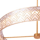 LED Pendant<br /><span style="color:#4AB0CE;">Entrega: 4-10 dias en USA</span><br /><span style="color:#4AB0CE;font-size:60%;">PREGUNTE POR ENTREGA EN PANAMA</span><br />Collection: Geo<br />Finish: Oxidized Gold Leaf