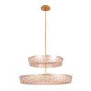 LED Pendant<br /><span style="color:#4AB0CE;">Entrega: 3-4 semanas en USA</span><br /><span style="color:#4AB0CE;font-size:60%;">PREGUNTE POR ENTREGA EN PANAMA</span><br />Collection: Geo<br />Finish: Oxidized Gold Leaf