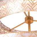 LED Pendant<br /><span style="color:#4AB0CE;">Entrega: 3-4 semanas en USA</span><br /><span style="color:#4AB0CE;font-size:60%;">PREGUNTE POR ENTREGA EN PANAMA</span><br />Collection: Geo<br />Finish: Oxidized Gold Leaf