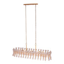12 Light Island Pendant<br /><span style="color:#4AB0CE;">Entrega: 4-10 dias en USA</span><br /><span style="color:#4AB0CE;font-size:60%;">PREGUNTE POR ENTREGA EN PANAMA</span><br />Collection: Gossamer<br />Finish: Oxidized Gold Leaf