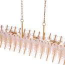 12 Light Island Pendant<br /><span style="color:#4AB0CE;">Entrega: 4-10 dias en USA</span><br /><span style="color:#4AB0CE;font-size:60%;">PREGUNTE POR ENTREGA EN PANAMA</span><br />Collection: Gossamer<br />Finish: Oxidized Gold Leaf