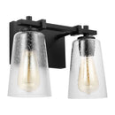 Two Light Vanity<br /><span style="color:#4AB0CE;">Entrega: 4-10 dias en USA</span><br /><span style="color:#4AB0CE;font-size:60%;">PREGUNTE POR ENTREGA EN PANAMA</span><br />Collection: Mercer<br />Finish: Midnight Black