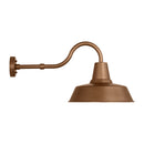 One Light Wall Lantern<br /><span style="color:#4AB0CE;">Entrega: 4-10 dias en USA</span><br /><span style="color:#4AB0CE;font-size:60%;">PREGUNTE POR ENTREGA EN PANAMA</span><br />Collection: Barn Light<br />Finish: Natural Copper