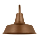 One Light Wall Lantern<br /><span style="color:#4AB0CE;">Entrega: 4-10 dias en USA</span><br /><span style="color:#4AB0CE;font-size:60%;">PREGUNTE POR ENTREGA EN PANAMA</span><br />Collection: Barn Light<br />Finish: Natural Copper