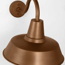 One Light Wall Lantern<br /><span style="color:#4AB0CE;">Entrega: 4-10 dias en USA</span><br /><span style="color:#4AB0CE;font-size:60%;">PREGUNTE POR ENTREGA EN PANAMA</span><br />Collection: Barn Light<br />Finish: Natural Copper