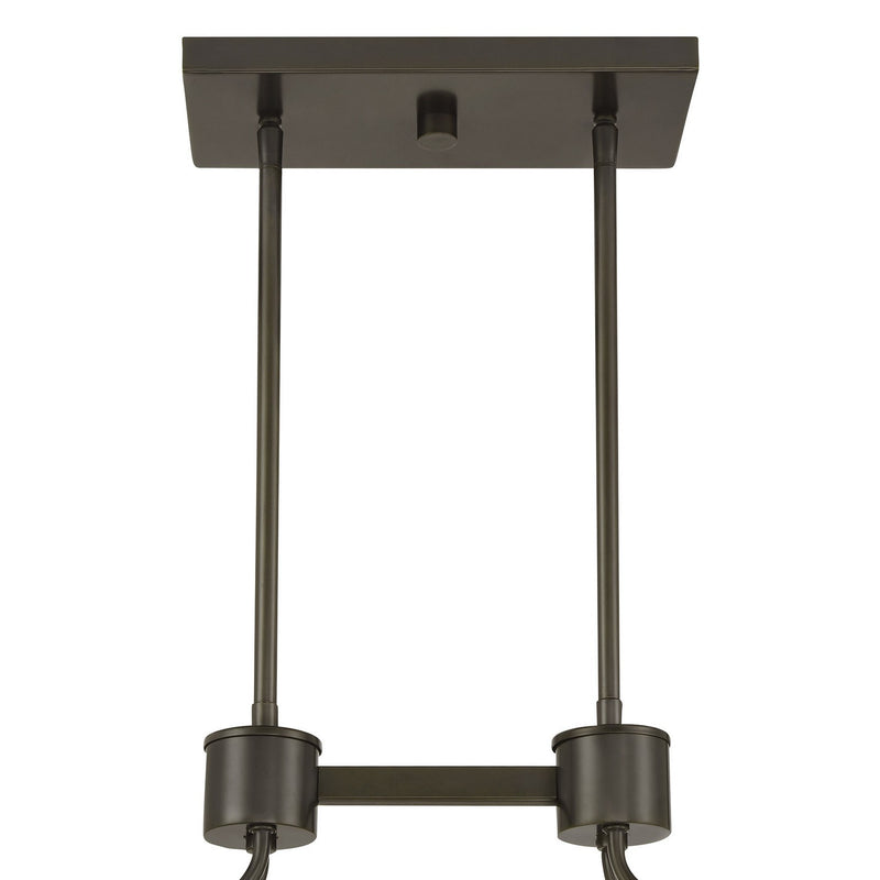 Eight Light Linear Chandelier<br /><span style="color:#4AB0CE;">Entrega: 4-10 dias en USA</span><br /><span style="color:#4AB0CE;font-size:60%;">PREGUNTE POR ENTREGA EN PANAMA</span><br />Collection: Darien<br />Finish: Mediterranean Bronze