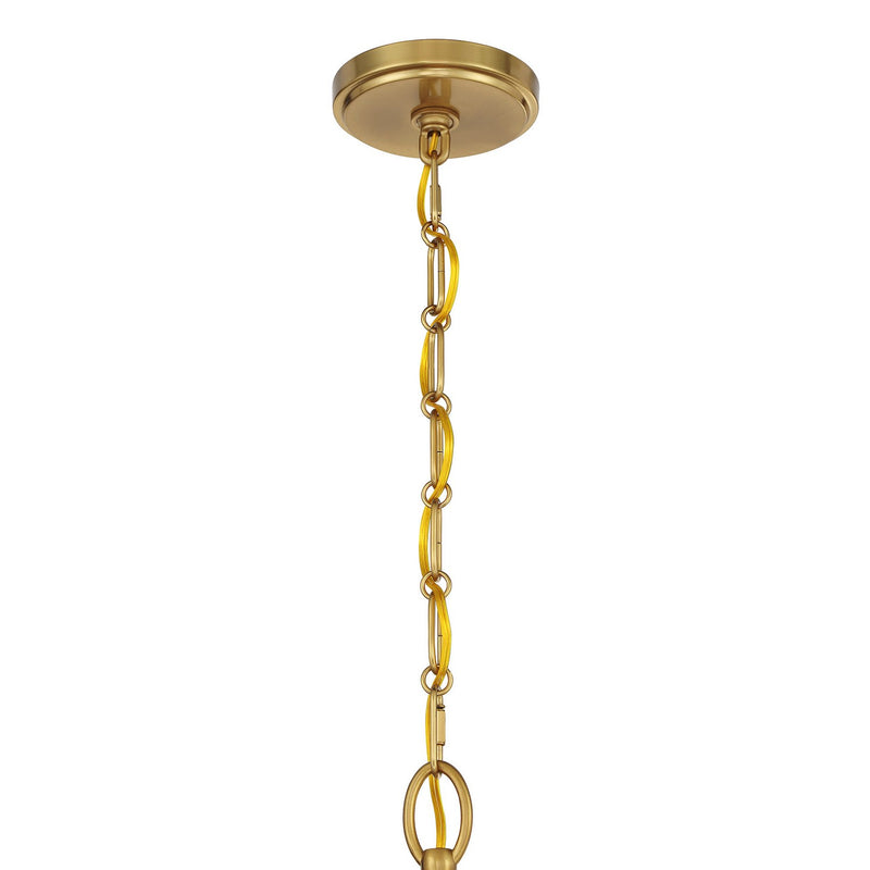 Five Light Chandelier<br /><span style="color:#4AB0CE;">Entrega: 4-10 dias en USA</span><br /><span style="color:#4AB0CE;font-size:60%;">PREGUNTE POR ENTREGA EN PANAMA</span><br />Collection: Champlain<br />Finish: Warm Brass