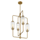 Four Light Chandelier<br /><span style="color:#4AB0CE;">Entrega: 4-10 dias en USA</span><br /><span style="color:#4AB0CE;font-size:60%;">PREGUNTE POR ENTREGA EN PANAMA</span><br />Collection: Holton<br />Finish: Warm Brass
