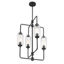 Four Light Chandelier<br /><span style="color:#4AB0CE;">Entrega: 4-10 dias en USA</span><br /><span style="color:#4AB0CE;font-size:60%;">PREGUNTE POR ENTREGA EN PANAMA</span><br />Collection: Holton<br />Finish: Matte Black