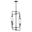 Four Light Chandelier<br /><span style="color:#4AB0CE;">Entrega: 4-10 dias en USA</span><br /><span style="color:#4AB0CE;font-size:60%;">PREGUNTE POR ENTREGA EN PANAMA</span><br />Collection: Holton<br />Finish: Matte Black