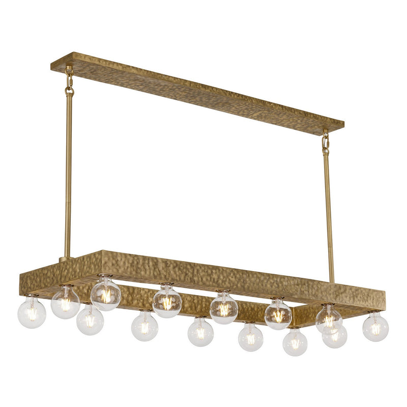 14 Light Linear Chandelier<br /><span style="color:#4AB0CE;">Entrega: 4-10 dias en USA</span><br /><span style="color:#4AB0CE;font-size:60%;">PREGUNTE POR ENTREGA EN PANAMA</span><br />Collection: Etereo<br />Finish: Spumante