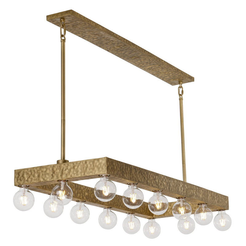 14 Light Linear Chandelier<br /><span style="color:#4AB0CE;">Entrega: 4-10 dias en USA</span><br /><span style="color:#4AB0CE;font-size:60%;">PREGUNTE POR ENTREGA EN PANAMA</span><br />Collection: Etereo<br />Finish: Spumante