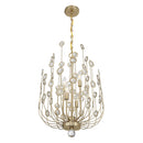 Four Light Chandelier<br /><span style="color:#4AB0CE;">Entrega: 4-10 dias en USA</span><br /><span style="color:#4AB0CE;font-size:60%;">PREGUNTE POR ENTREGA EN PANAMA</span><br />Collection: Irina<br />Finish: Noble Brass