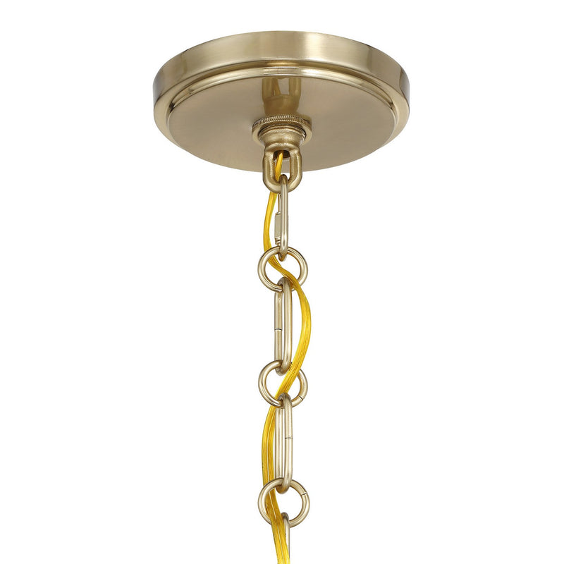 Four Light Chandelier<br /><span style="color:#4AB0CE;">Entrega: 4-10 dias en USA</span><br /><span style="color:#4AB0CE;font-size:60%;">PREGUNTE POR ENTREGA EN PANAMA</span><br />Collection: Irina<br />Finish: Noble Brass