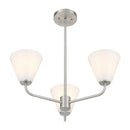 Savoy House - 1-4013-3-SN - Three Light Chandelier - Blair - Satin Nickel