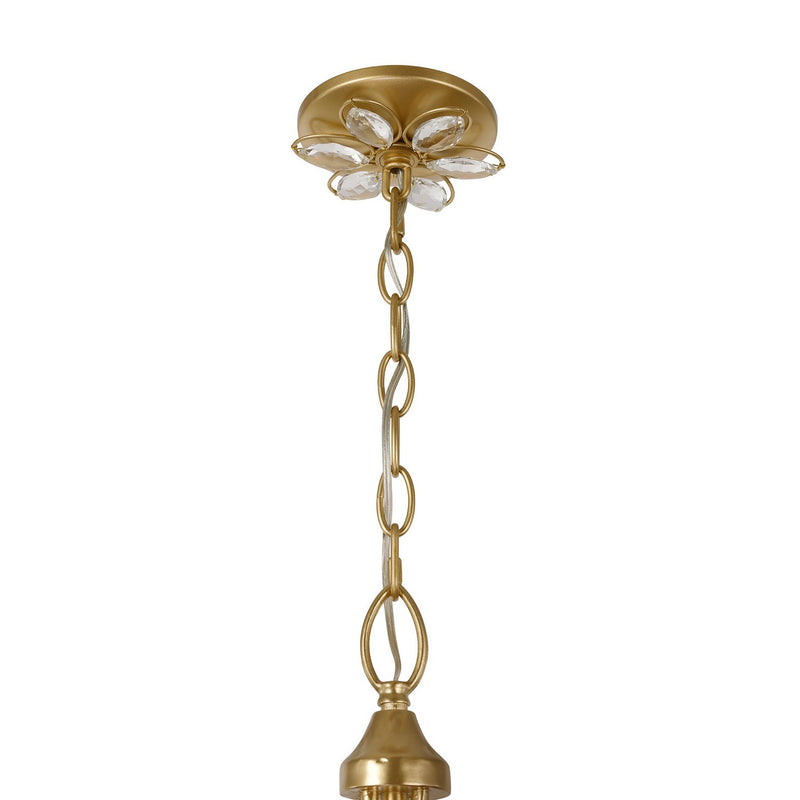 14 Light Chandelier<br /><span style="color:#4AB0CE;">Entrega: 4-10 dias en USA</span><br /><span style="color:#4AB0CE;font-size:60%;">PREGUNTE POR ENTREGA EN PANAMA</span><br />Collection: Marbella<br />Finish: Gold Shimmer
