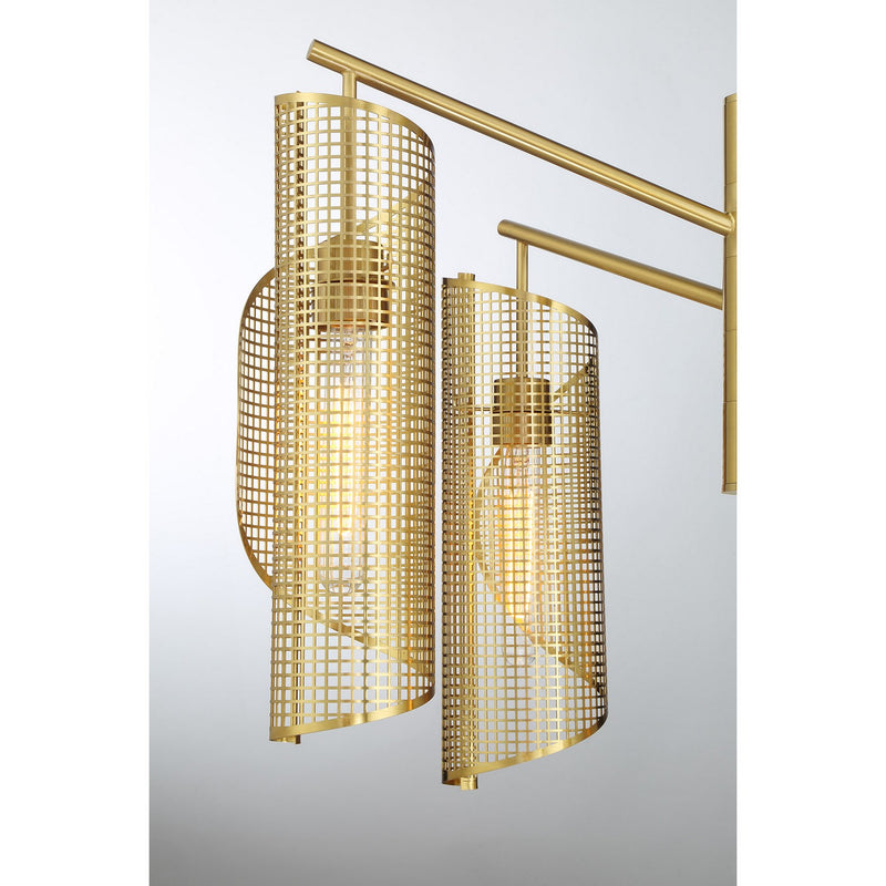 Five Light Chandelier<br /><span style="color:#4AB0CE;">Entrega: 4-10 dias en USA</span><br /><span style="color:#4AB0CE;font-size:60%;">PREGUNTE POR ENTREGA EN PANAMA</span><br />Collection: Hillbourne<br />Finish: Warm Brass