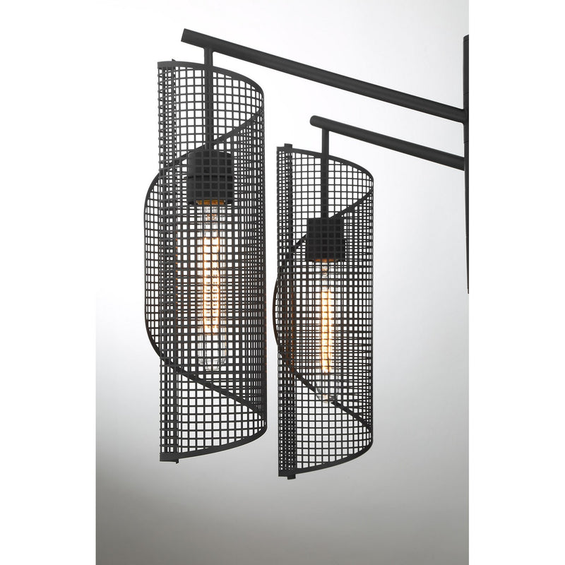 Five Light Chandelier<br /><span style="color:#4AB0CE;">Entrega: 4-10 dias en USA</span><br /><span style="color:#4AB0CE;font-size:60%;">PREGUNTE POR ENTREGA EN PANAMA</span><br />Collection: Hillbourne<br />Finish: Matte Black