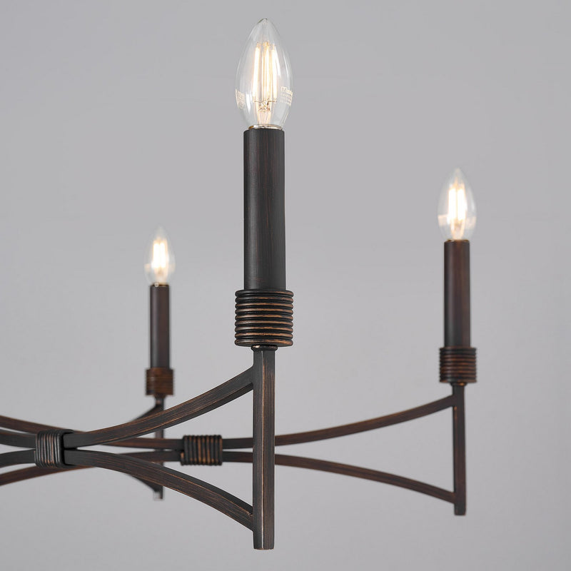 Five Light Chandelier<br /><span style="color:#4AB0CE;">Entrega: 4-10 dias en USA</span><br /><span style="color:#4AB0CE;font-size:60%;">PREGUNTE POR ENTREGA EN PANAMA</span><br />Collection: Gardner<br />Finish: Champagne Mist