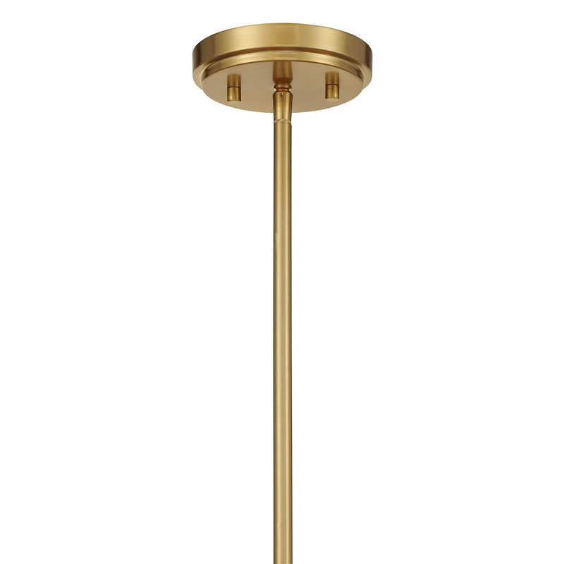 Five Light Chandelier<br /><span style="color:#4AB0CE;">Entrega: 4-10 dias en USA</span><br /><span style="color:#4AB0CE;font-size:60%;">PREGUNTE POR ENTREGA EN PANAMA</span><br />Collection: Consulate<br />Finish: Matte Black and Warm Brass