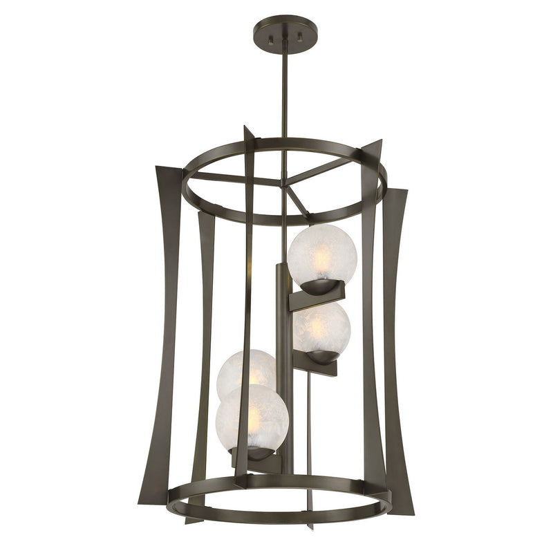 Four Light Pendant<br /><span style="color:#4AB0CE;">Entrega: 4-10 dias en USA</span><br /><span style="color:#4AB0CE;font-size:60%;">PREGUNTE POR ENTREGA EN PANAMA</span><br />Collection: Darien<br />Finish: Mediterranean Bronze