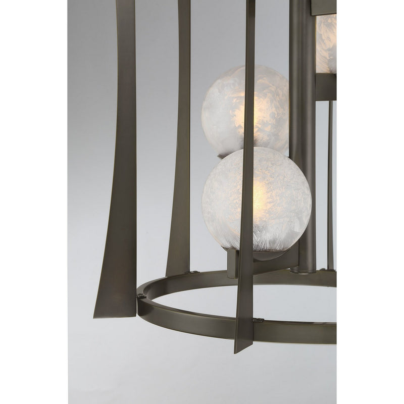 Four Light Pendant<br /><span style="color:#4AB0CE;">Entrega: 4-10 dias en USA</span><br /><span style="color:#4AB0CE;font-size:60%;">PREGUNTE POR ENTREGA EN PANAMA</span><br />Collection: Darien<br />Finish: Mediterranean Bronze