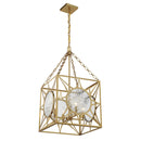 Four Light Pendant<br /><span style="color:#4AB0CE;">Entrega: 4-10 dias en USA</span><br /><span style="color:#4AB0CE;font-size:60%;">PREGUNTE POR ENTREGA EN PANAMA</span><br />Collection: Balfour<br />Finish: Warm Brass