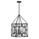 Four Light Pendant<br /><span style="color:#4AB0CE;">Entrega: 4-10 dias en USA</span><br /><span style="color:#4AB0CE;font-size:60%;">PREGUNTE POR ENTREGA EN PANAMA</span><br />Collection: Balfour<br />Finish: Matte Black