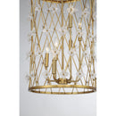 Six Light Pendant<br /><span style="color:#4AB0CE;">Entrega: 4-10 dias en USA</span><br /><span style="color:#4AB0CE;font-size:60%;">PREGUNTE POR ENTREGA EN PANAMA</span><br />Collection: Bailey<br />Finish: Warm Brass