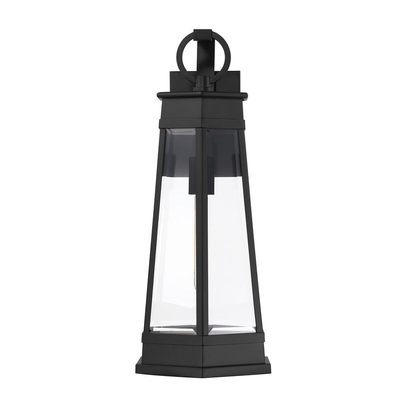One Light Outdoor Wall Lantern<br /><span style="color:#4AB0CE;">Entrega: 4-10 dias en USA</span><br /><span style="color:#4AB0CE;font-size:60%;">PREGUNTE POR ENTREGA EN PANAMA</span><br />Collection: Payne<br />Finish: Matte Black