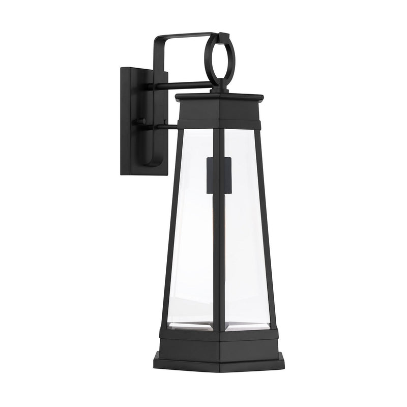 One Light Outdoor Wall Lantern<br /><span style="color:#4AB0CE;">Entrega: 4-10 dias en USA</span><br /><span style="color:#4AB0CE;font-size:60%;">PREGUNTE POR ENTREGA EN PANAMA</span><br />Collection: Payne<br />Finish: Matte Black