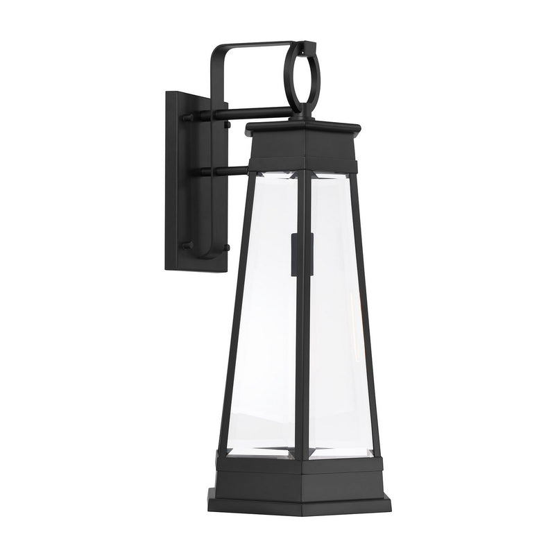 One Light Outdoor Wall Lantern<br /><span style="color:#4AB0CE;">Entrega: 4-10 dias en USA</span><br /><span style="color:#4AB0CE;font-size:60%;">PREGUNTE POR ENTREGA EN PANAMA</span><br />Collection: Payne<br />Finish: Matte Black
