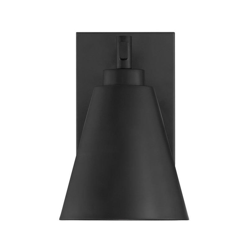One Light Outdoor Wall Lantern<br /><span style="color:#4AB0CE;">Entrega: 6-7 semanas en USA</span><br /><span style="color:#4AB0CE;font-size:60%;">PREGUNTE POR ENTREGA EN PANAMA</span><br />Collection: Ryder<br />Finish: Matte Black