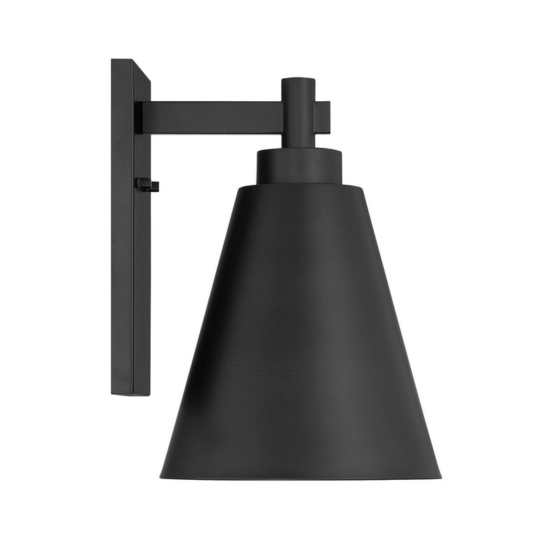 One Light Outdoor Wall Lantern<br /><span style="color:#4AB0CE;">Entrega: 6-7 semanas en USA</span><br /><span style="color:#4AB0CE;font-size:60%;">PREGUNTE POR ENTREGA EN PANAMA</span><br />Collection: Ryder<br />Finish: Matte Black
