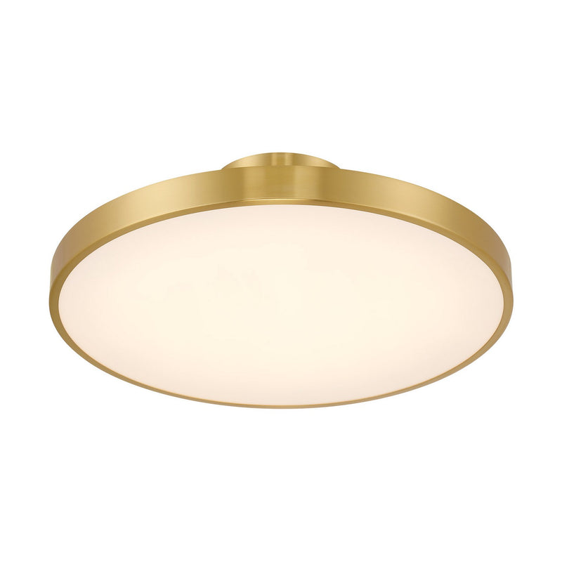 LED Semi-Flush Mount<br /><span style="color:#4AB0CE;">Entrega: 3-4 semanas en USA</span><br /><span style="color:#4AB0CE;font-size:60%;">PREGUNTE POR ENTREGA EN PANAMA</span><br />Collection: Thayer<br />Finish: Warm Brass