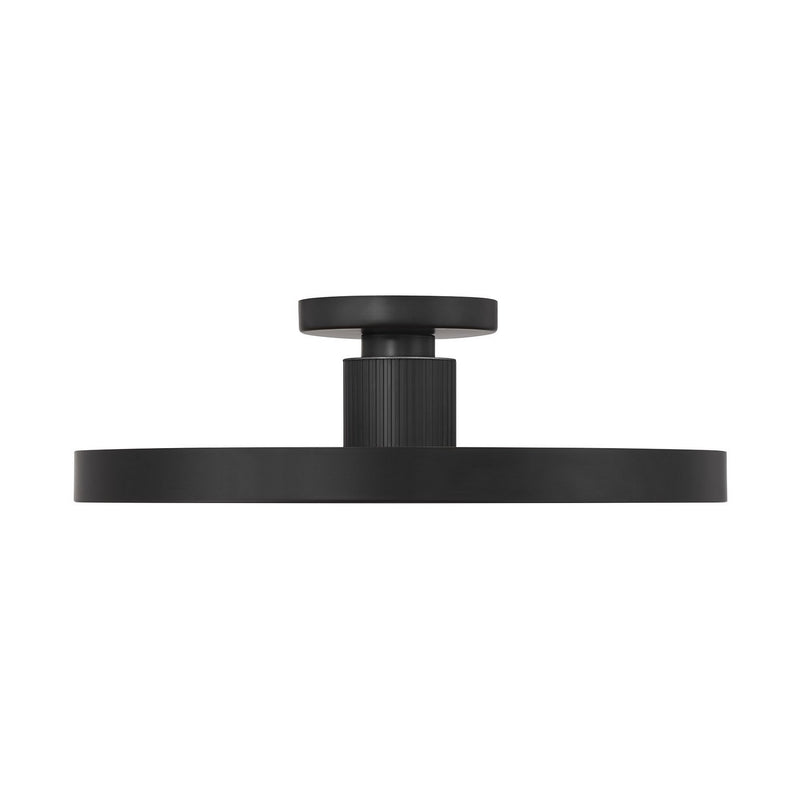 LED Semi-Flush Mount<br /><span style="color:#4AB0CE;">Entrega: 4-10 dias en USA</span><br /><span style="color:#4AB0CE;font-size:60%;">PREGUNTE POR ENTREGA EN PANAMA</span><br />Collection: Thayer<br />Finish: Matte Black