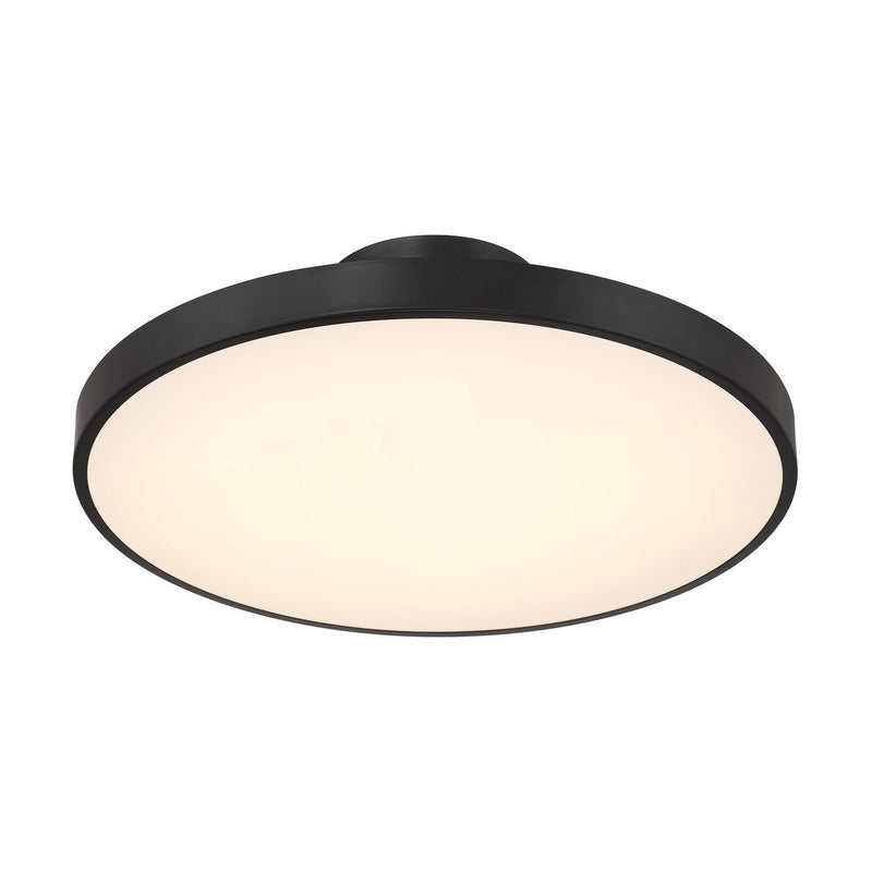 LED Semi-Flush Mount<br /><span style="color:#4AB0CE;">Entrega: 4-10 dias en USA</span><br /><span style="color:#4AB0CE;font-size:60%;">PREGUNTE POR ENTREGA EN PANAMA</span><br />Collection: Thayer<br />Finish: Matte Black