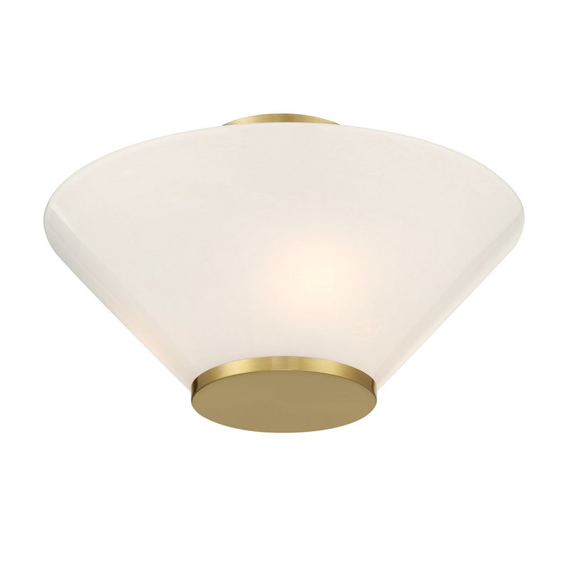 Three Light Convertible Semi-Flush /Pendant<br /><span style="color:#4AB0CE;">Entrega: 4-10 dias en USA</span><br /><span style="color:#4AB0CE;font-size:60%;">PREGUNTE POR ENTREGA EN PANAMA</span><br />Collection: Blair<br />Finish: Warm Brass
