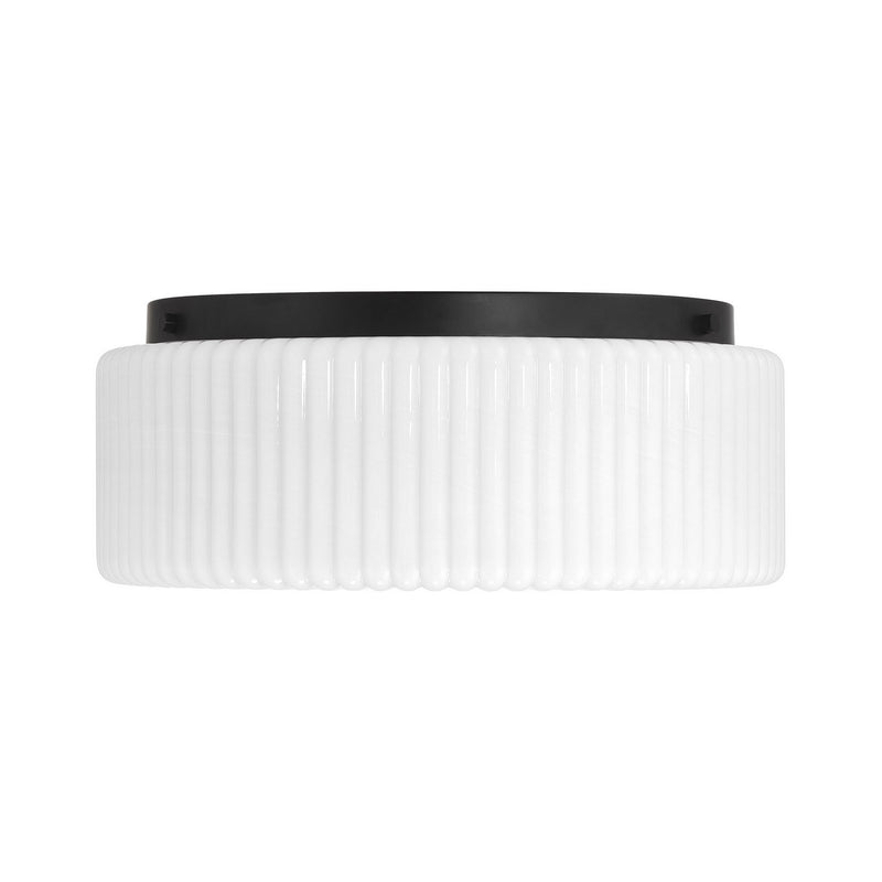 Four Light Flush Mount<br /><span style="color:#4AB0CE;">Entrega: 4-10 dias en USA</span><br /><span style="color:#4AB0CE;font-size:60%;">PREGUNTE POR ENTREGA EN PANAMA</span><br />Collection: Edgemont<br />Finish: Matte Black